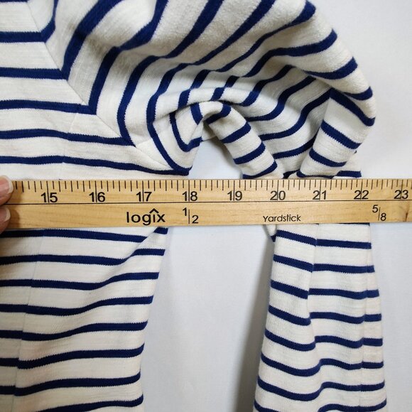 J. Crew Maritime Women's Small Striped Blazer - Picture 12 of 13